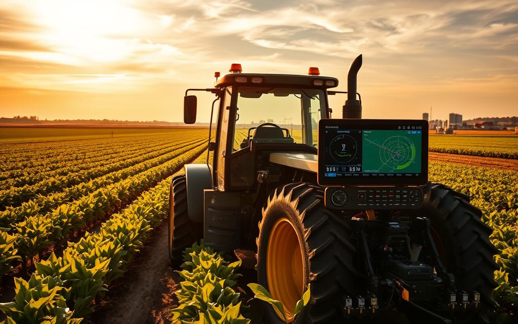 GPS farming technology field mapping